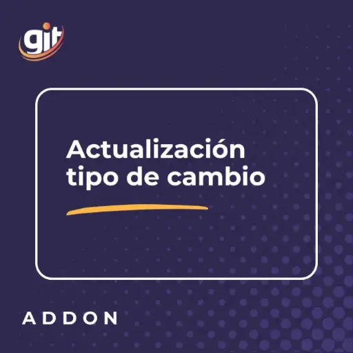 Actualización tipo de cambio